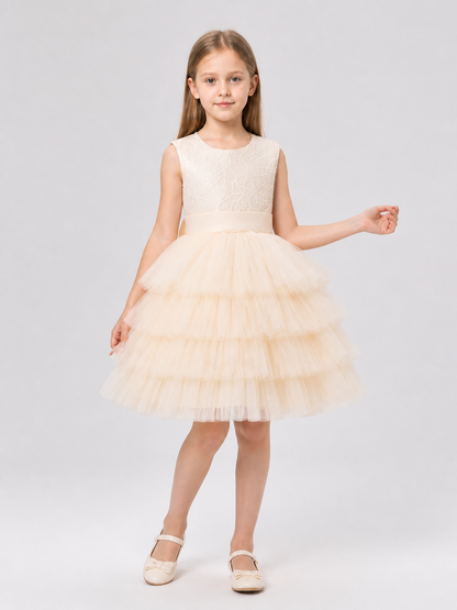 Princess Tutu Dress for a Flower Girl’s Birthday product detail 2
