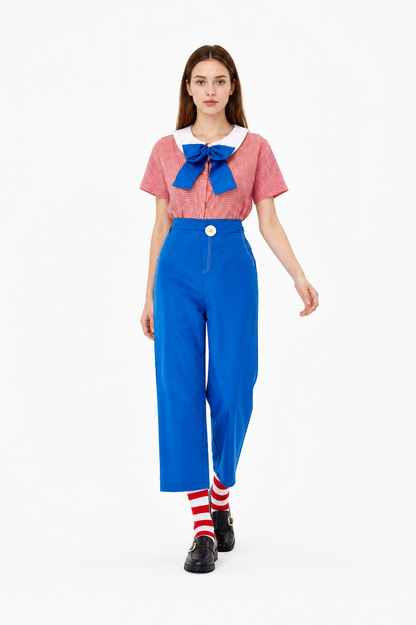 Clown Costume with Pants and a Large Bow Tie Costume Accessories detail