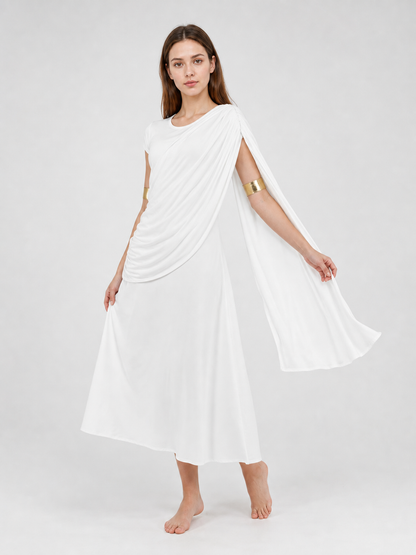 Greek-Style Costume Dress with Accessories