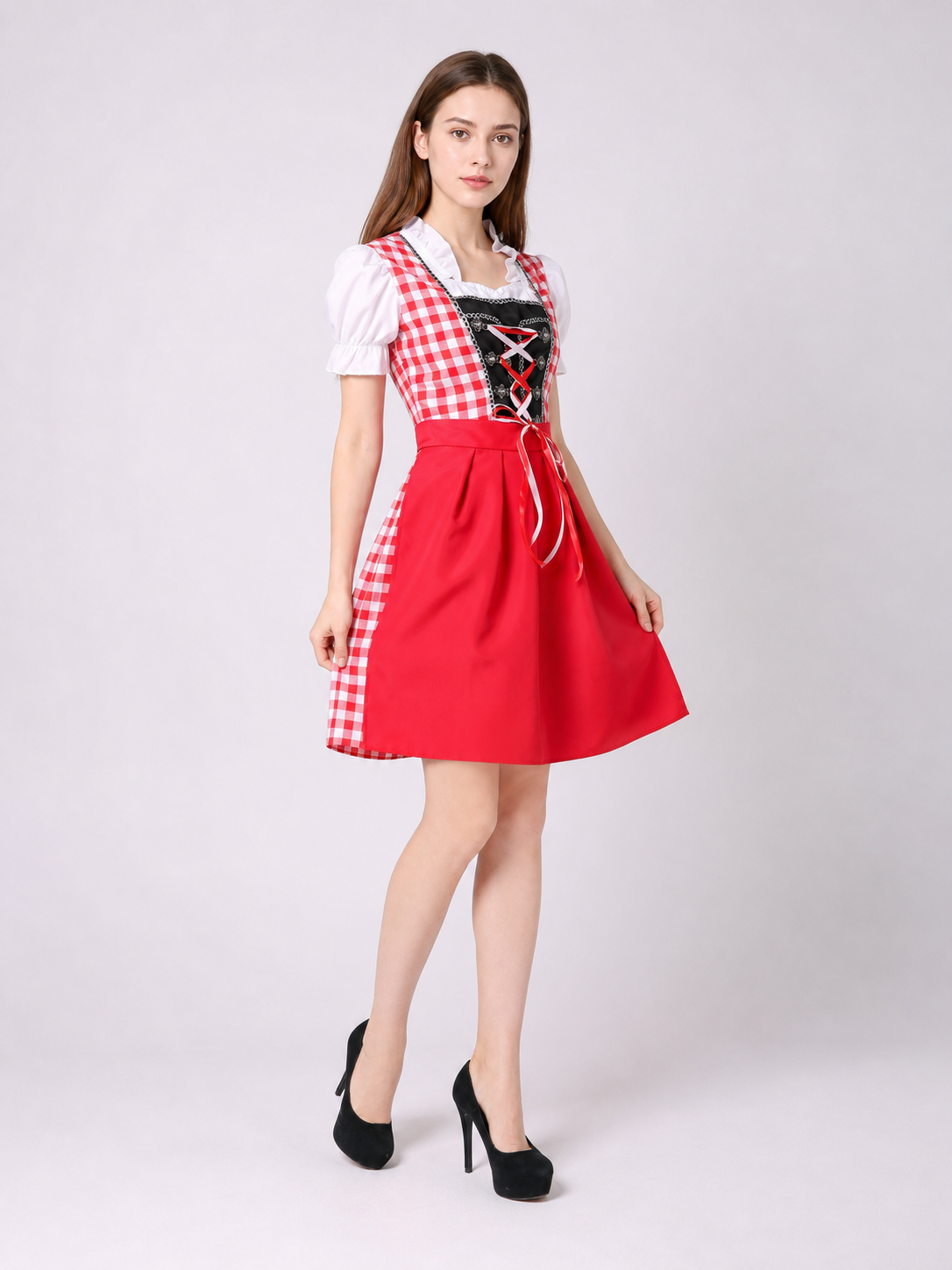 Oktoberfest-Style Corset Dress Costume Dresses detail 2