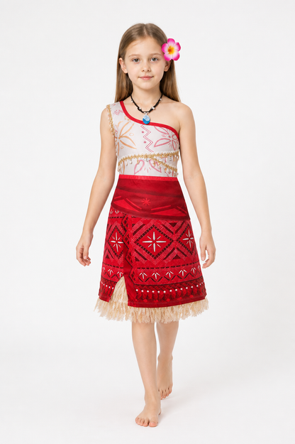 Kids' Ethnic-Style Halloween Dress with Fringe Costume Dresses detail 2