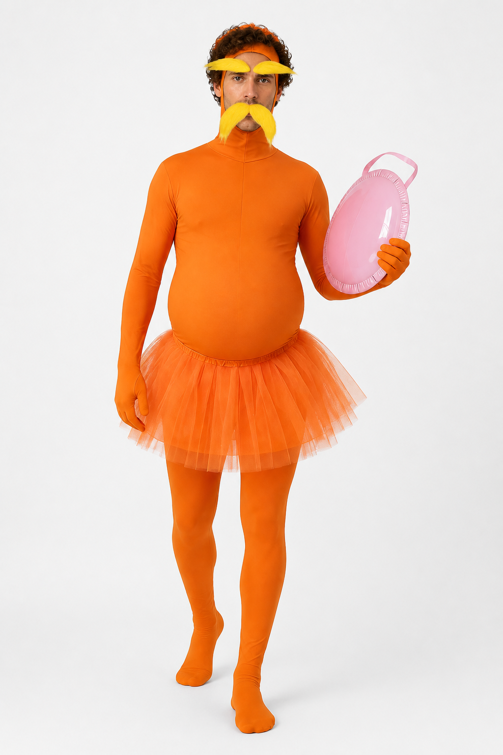 Halloween Jumpsuit Costume with a Fake Belly and Skirt Costumes detail 2