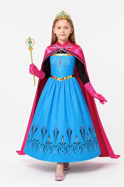 Children's Halloween costume with dress and cape Costume Dresses detail 2