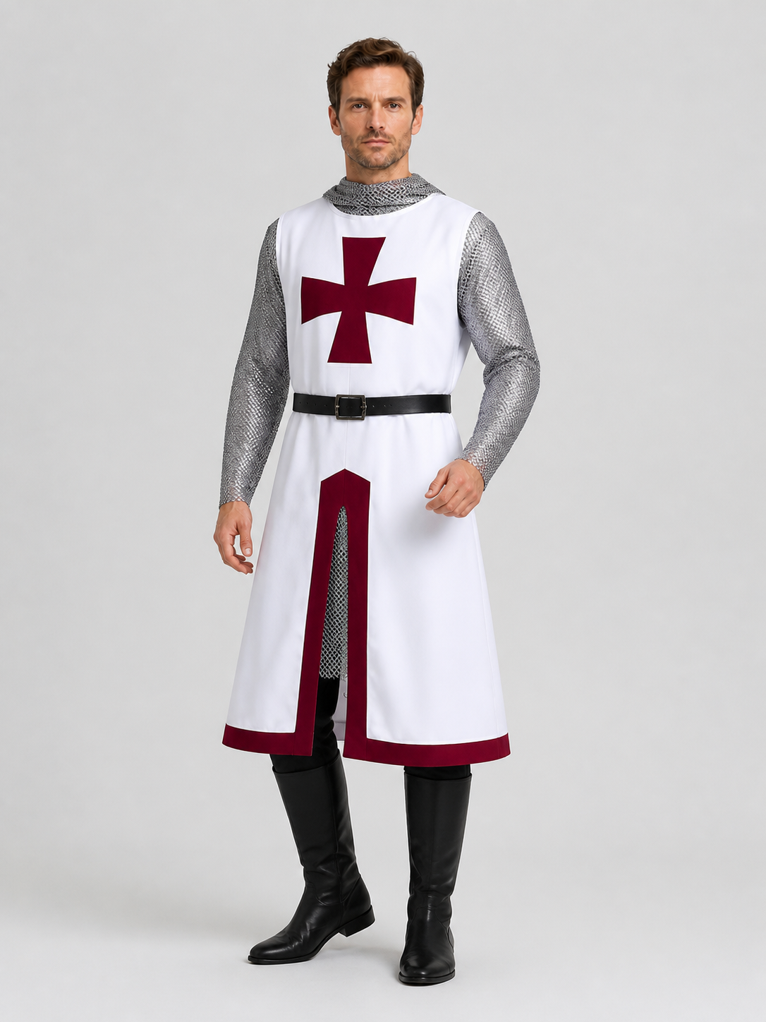 Medieval Crusader Costume for Cosplay Costumes detail 2