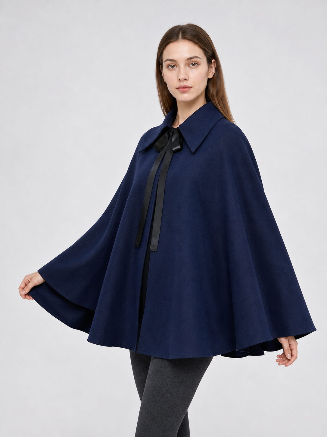 High-Collar Cosplay Cape Cloak