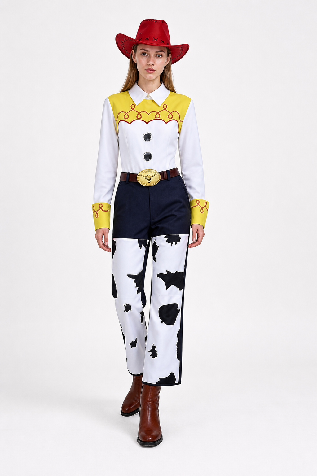 Jessie Cosplay Costume, 4-Piece Set Costumes detail 2