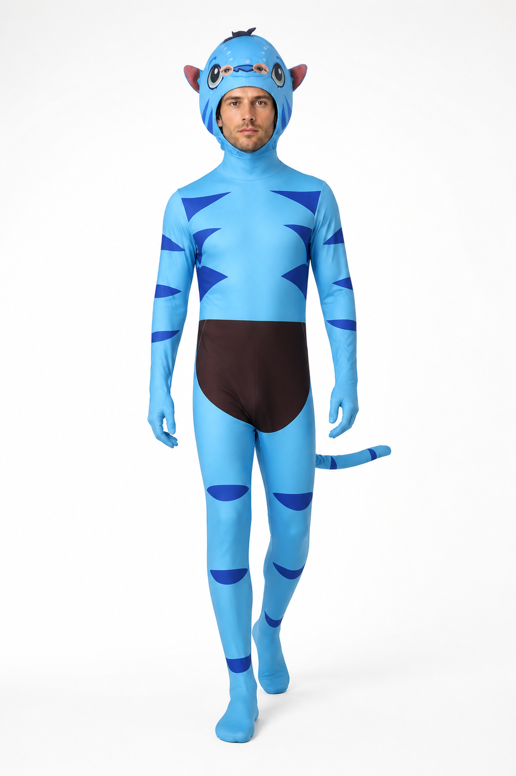 Alien Character Costume, Jumpsuit with Tail Costumes detail 2