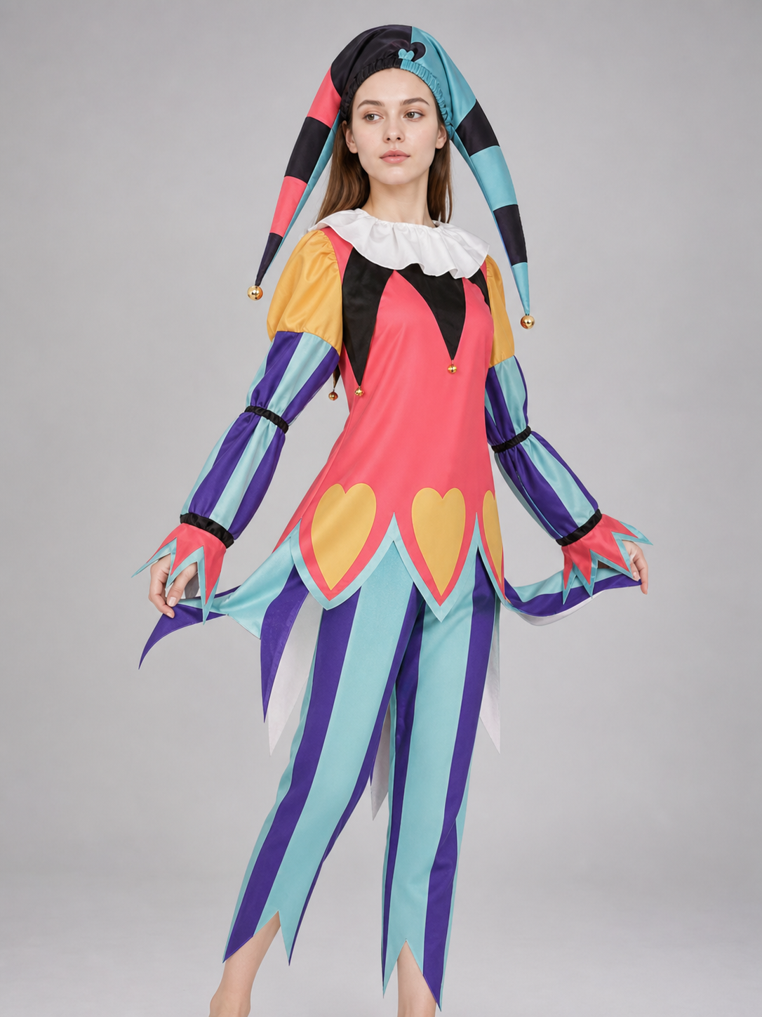 Fizzarolli Clown Cosplay Costume with Hat