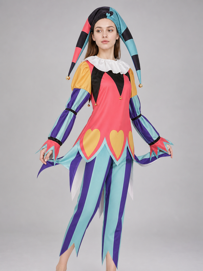 Fizzarolli Clown Cosplay Costume with Hat