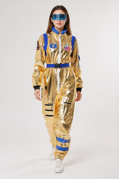 Astronaut Jumpsuit for Cosplay and Stage Performances