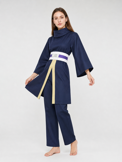 Obito Cosplay Costume: Robe, Pants, and Accessories