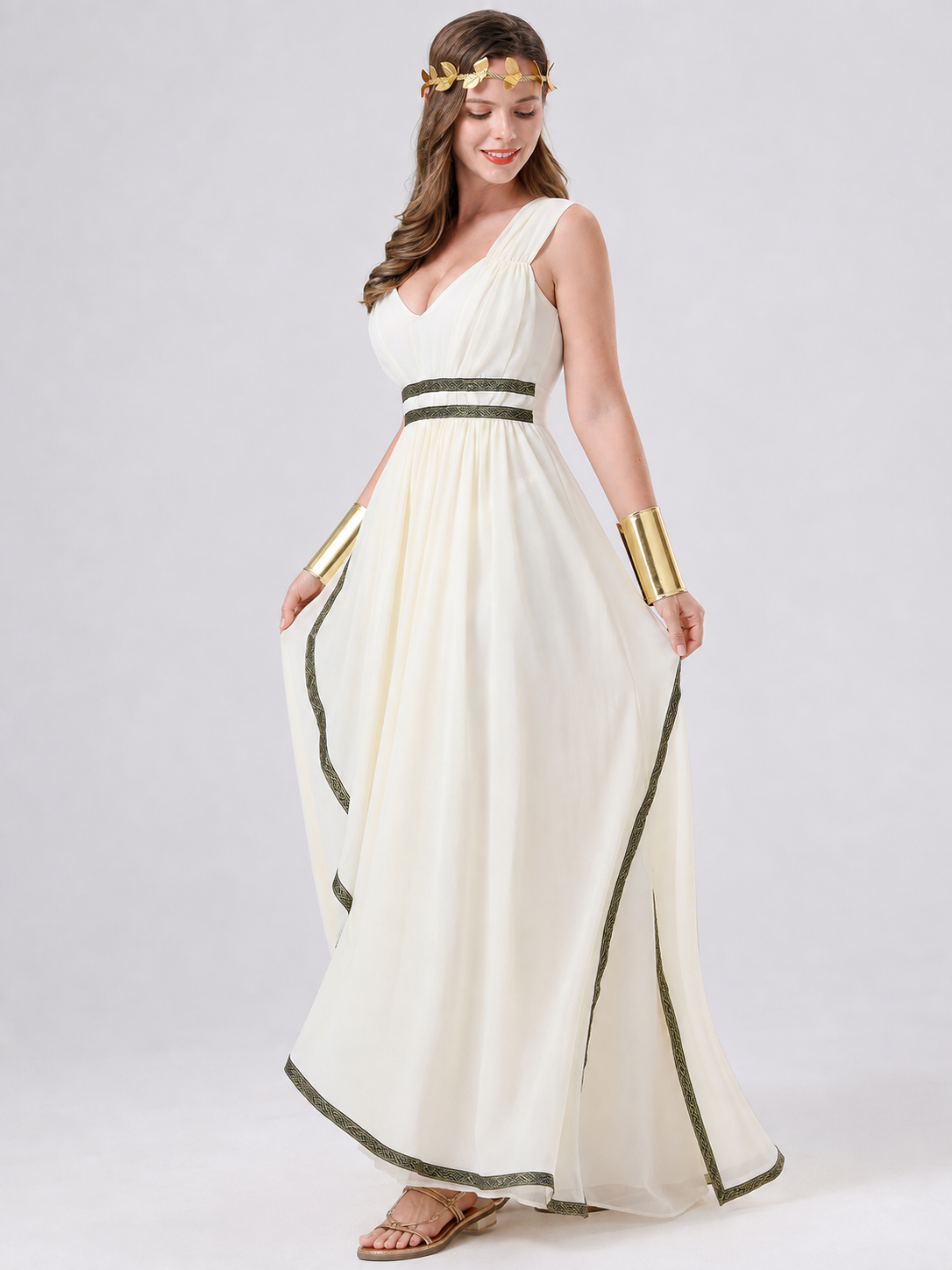 Cleopatra Cosplay Costume, Egyptian-Style Dress Costume Dresses detail