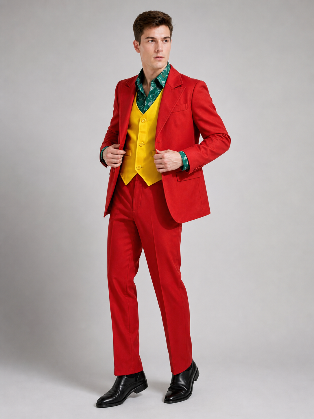 Clown Costume: Jacket, Vest, and Pants