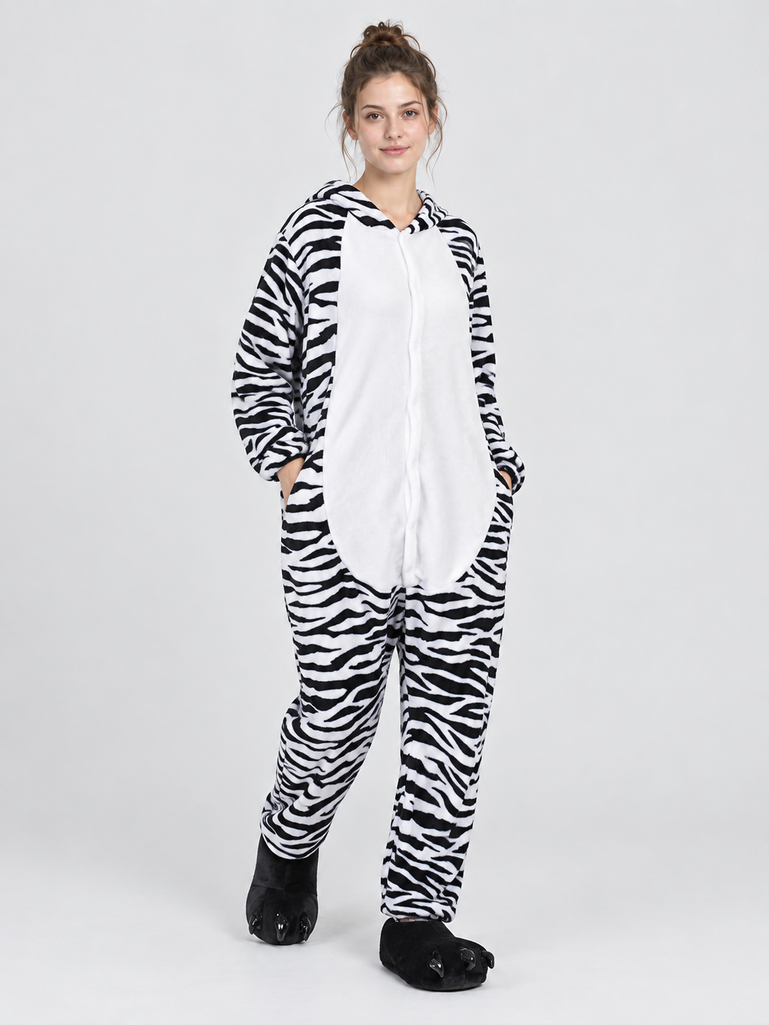 Insulated Hooded Kigurumi Loungewear Jumpsuit