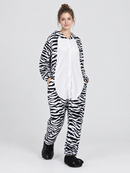 Insulated Hooded Kigurumi Loungewear Jumpsuit