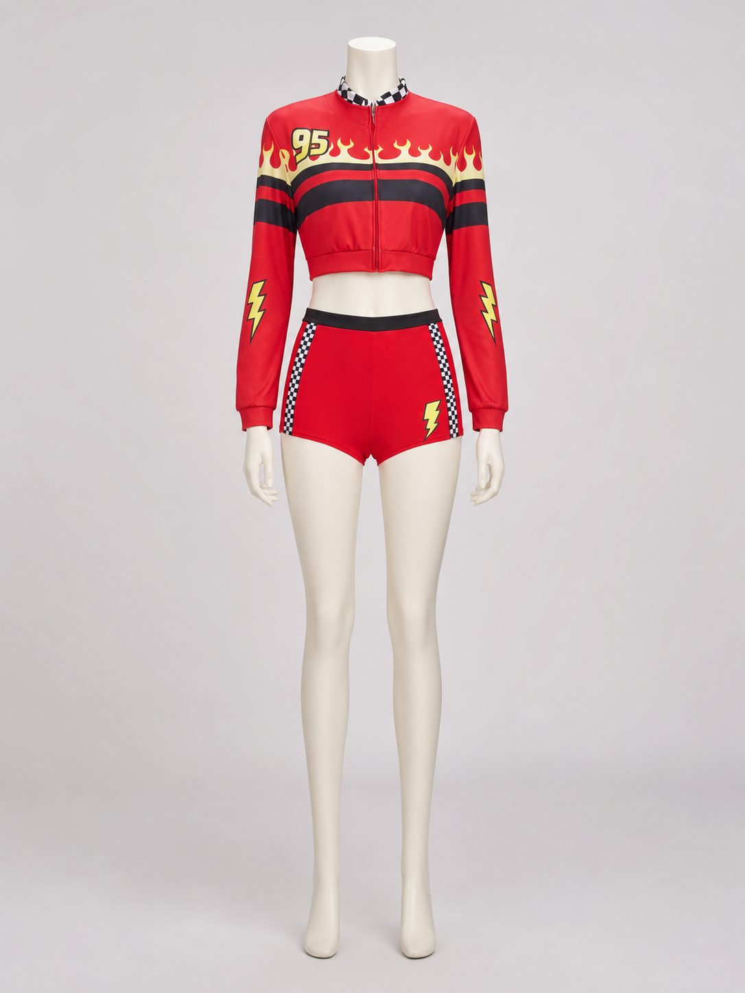 Two-Piece Racing-Style Stage Costume Costumes detail 2