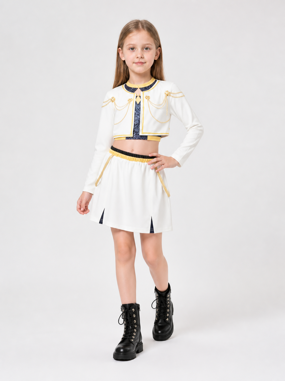 Children’s Stage Costume with Gold Trim product detail 2