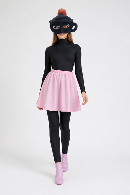 Cosplay costume with jumpsuit, skirt, and headpiece Costume Headwear detail 2