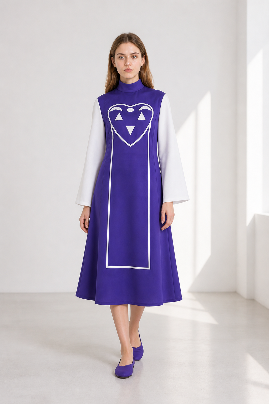 Undertale Toriel Cosplay Costume, Dress Costume Dresses detail 2