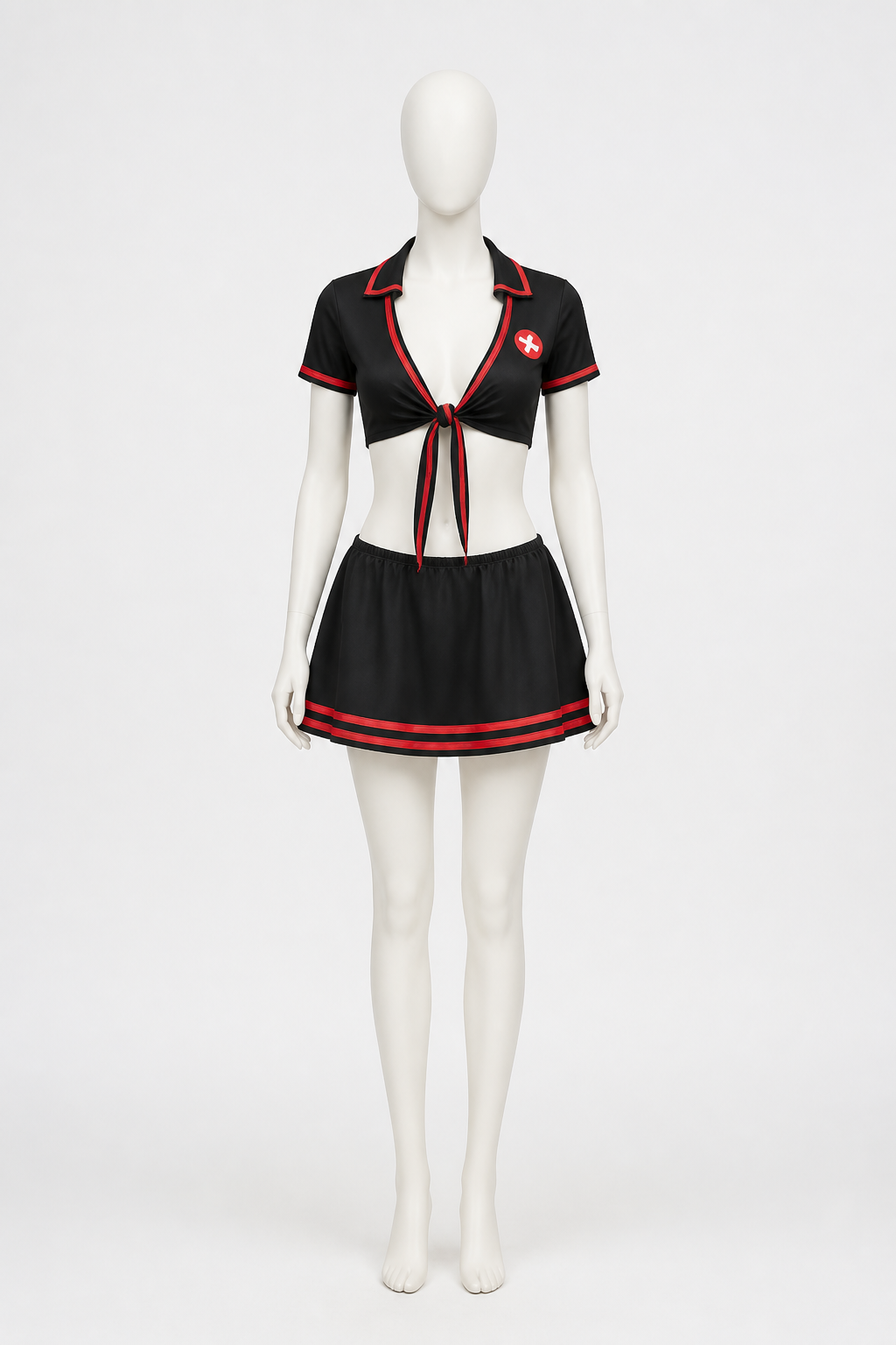 Medical Costume with Skirt and Cap, 2 Pieces