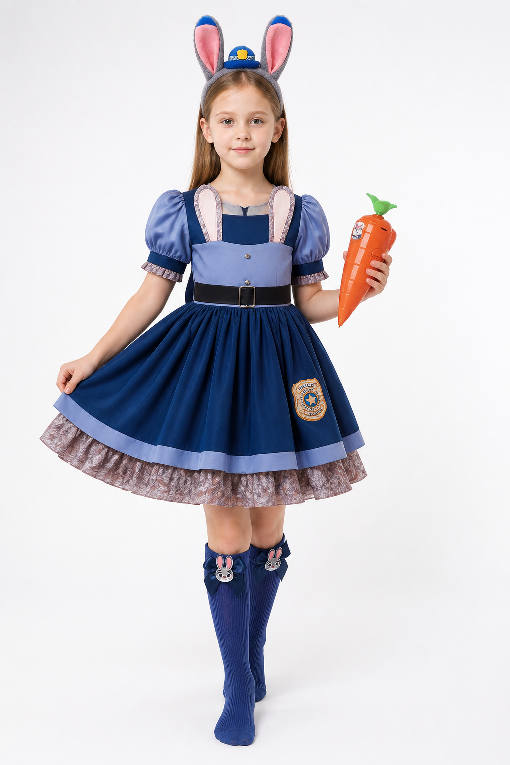 Children’s Rabbit Police Officer Costume with Accessories product detail 2