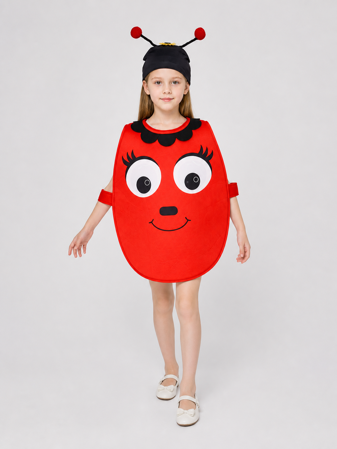 Tomato Cosplay Costume with Mustache Hat Costume Headwear detail 2