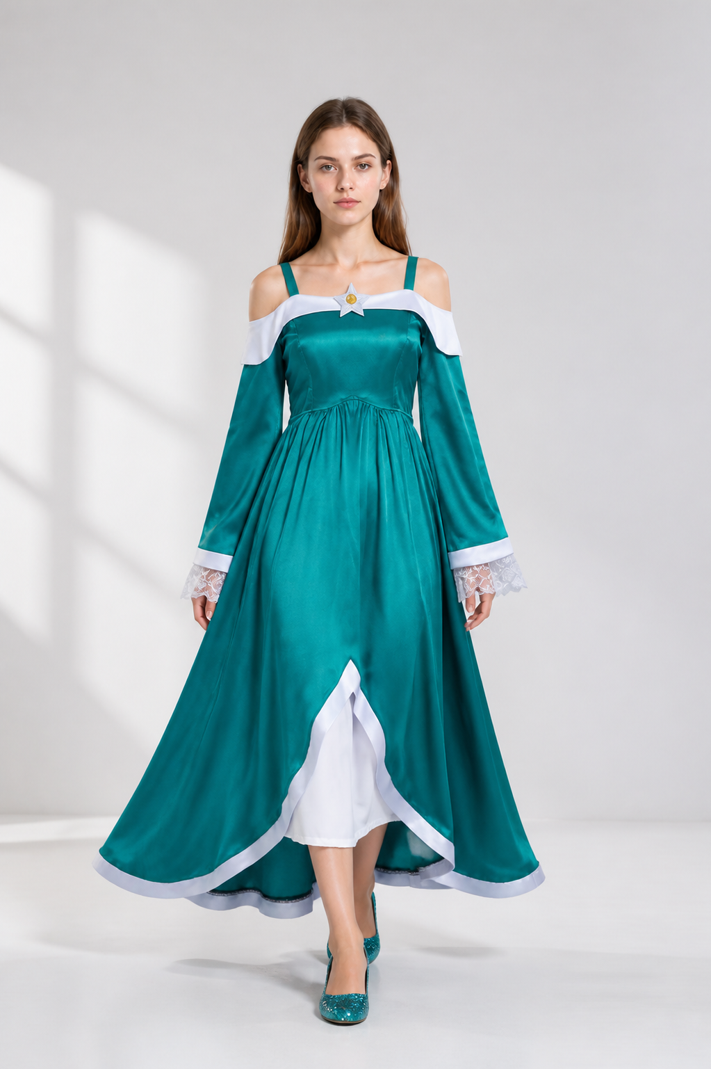 Long Off-the-Shoulder Cosplay Dress Costume Dresses detail 2