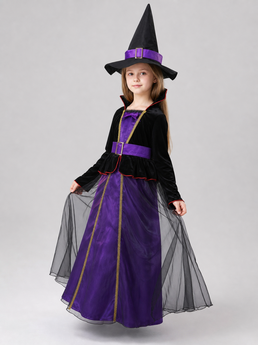 Costume with Dress and Pointed Hat