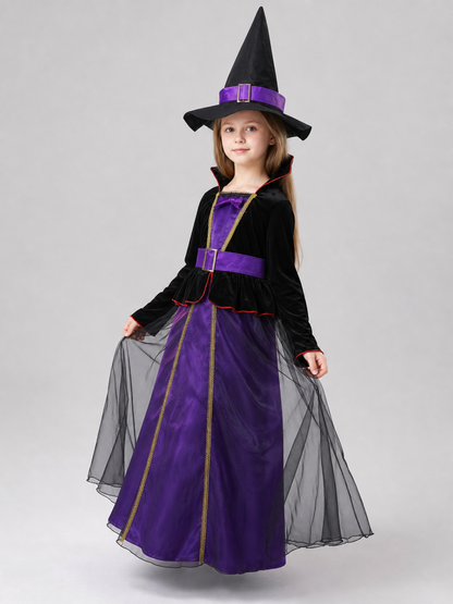 Costume with Dress and Pointed Hat