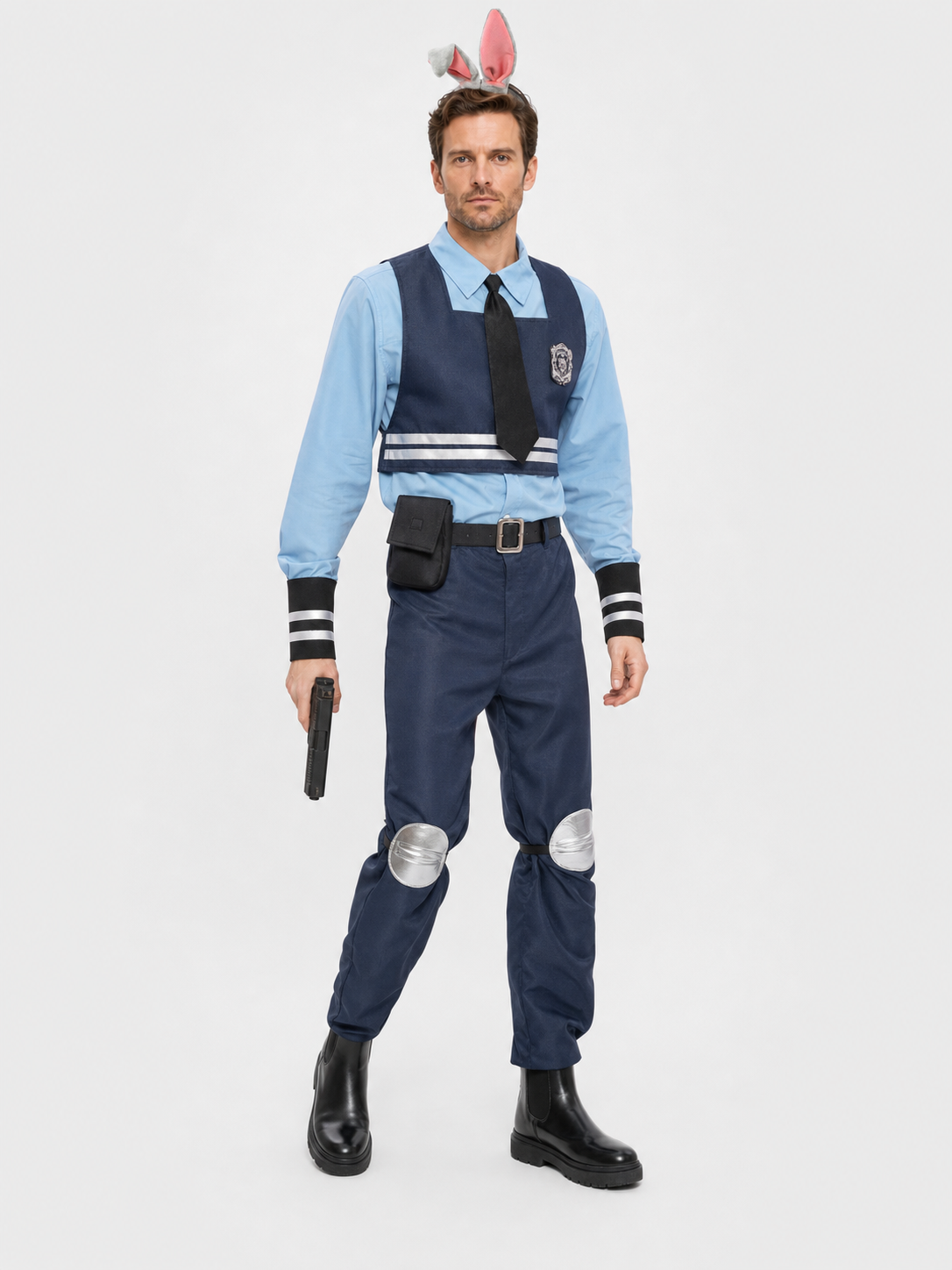 Judy Hopps Police Officer Costume for the Whole Family, Cosplay Costumes detail