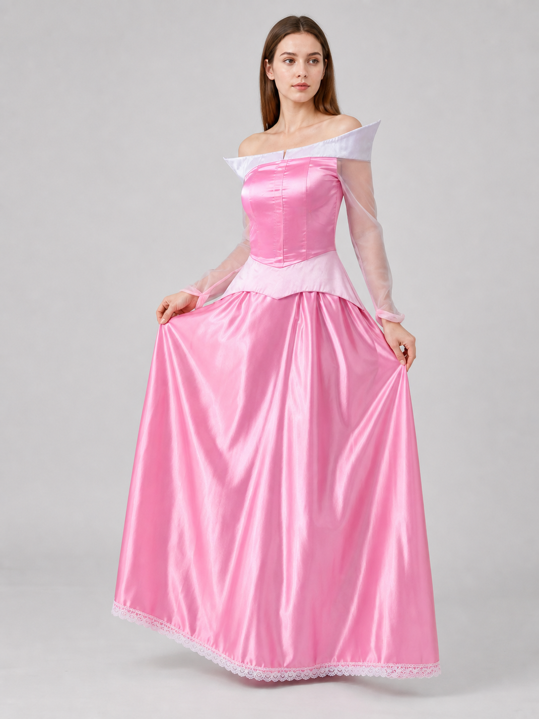 Princess costume dress for parties and the stage