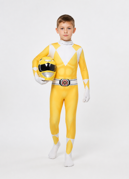Children’s Superhero Jumpsuit Costume with Mask product detail 2