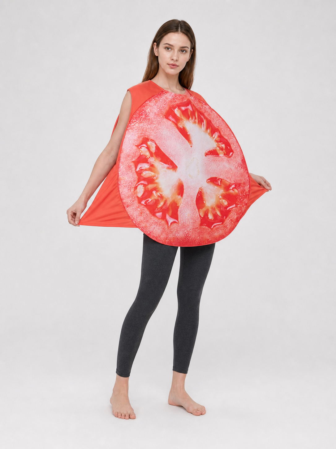 Tomato Slice Costume with Hat