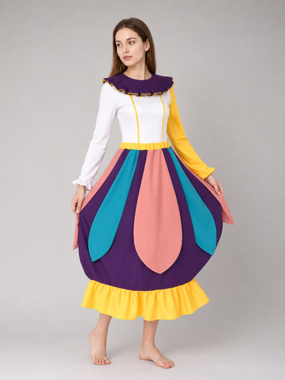 Star Wars cosplay costume with dress and hat