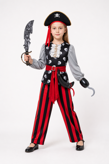 Children's Pirate Costume with Accessories Costume Accessories detail 2