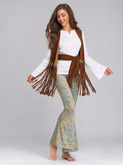 Party Costume: Fringe Vest and Flared Pants Costumes detail 3