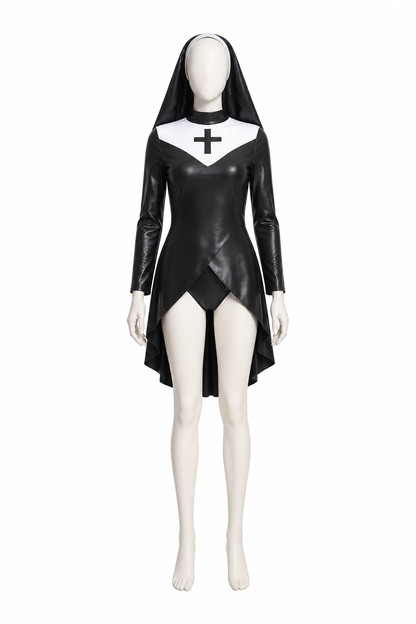 PU Punk Cross Halloween Costume Costumes detail 2