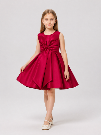 Princess Tutu Dress with Bow for Flower Girls