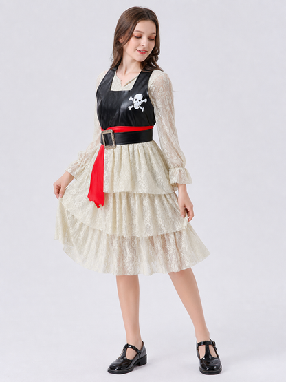 Pirate Costume: Dress, Belt, and Character Details Costume Dresses detail 2