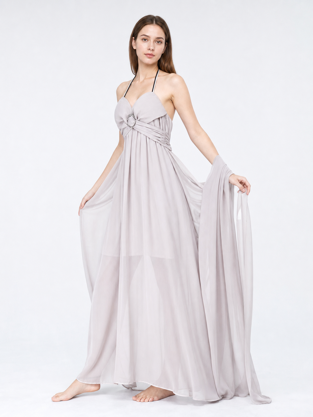 Game of Thrones Cosplay Dress with Long Train