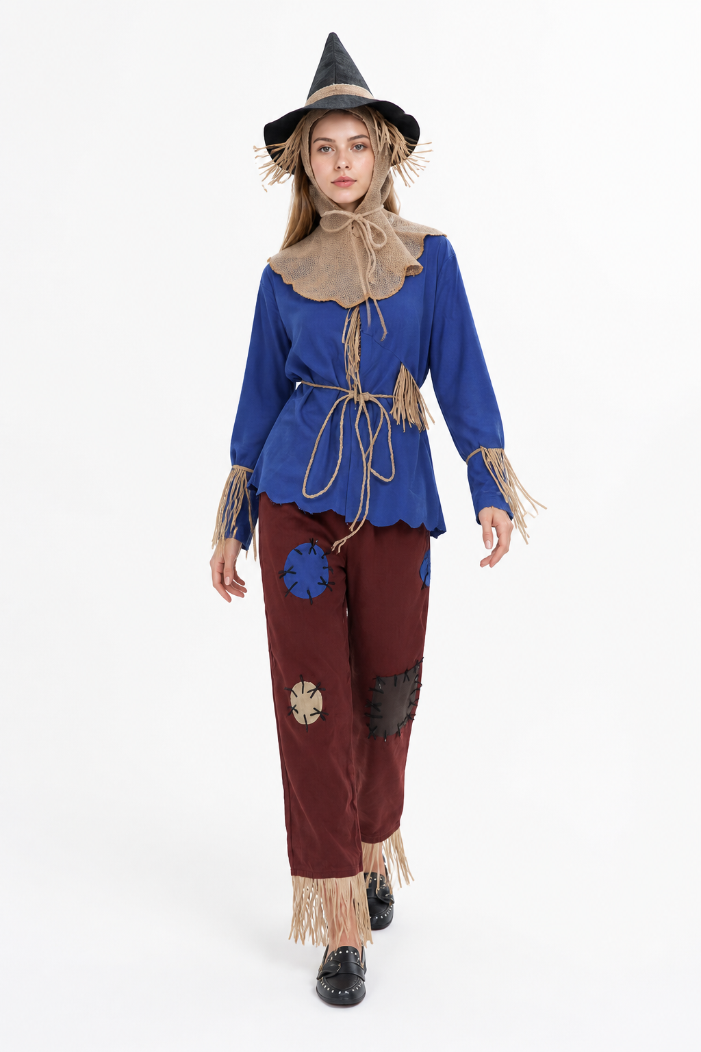 Halloween Patchwork Scarecrow Costume