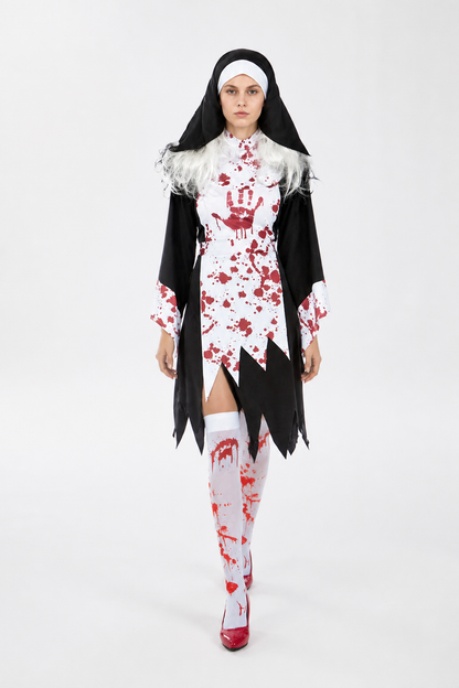 Costume with Bloodstains and a Jagged Hem Costumes detail 2