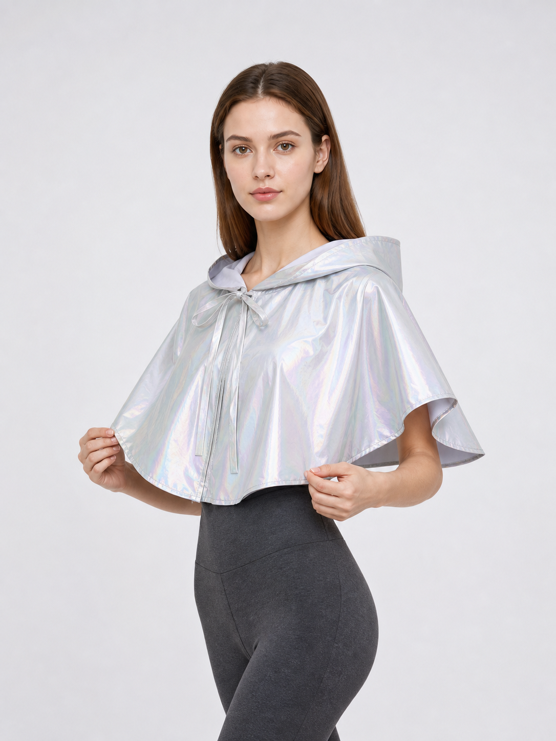 Hooded Poncho Cape for Cosplay and Festivals