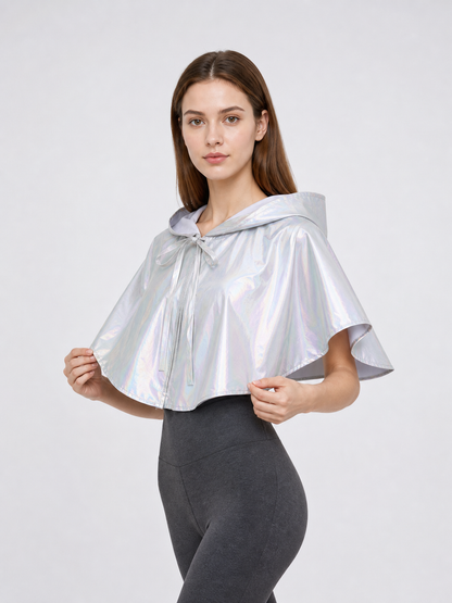 Hooded Poncho Cape for Cosplay and Festivals