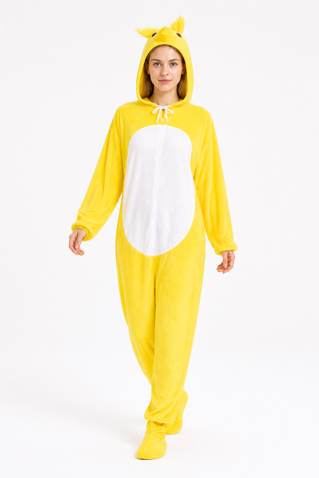 Fox Costume with Hood and Tail for Halloween Costumes detail