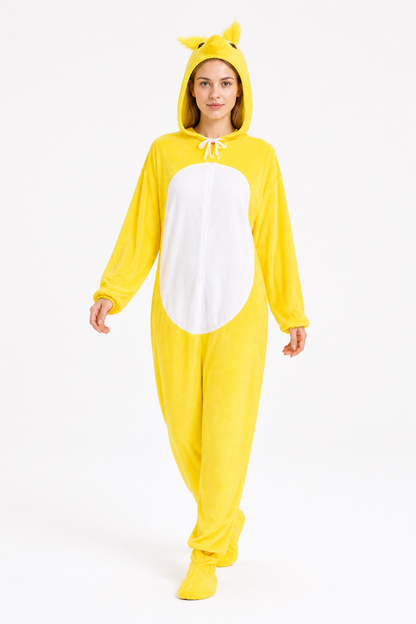 Fox Costume with Hood and Tail for Halloween Costumes detail