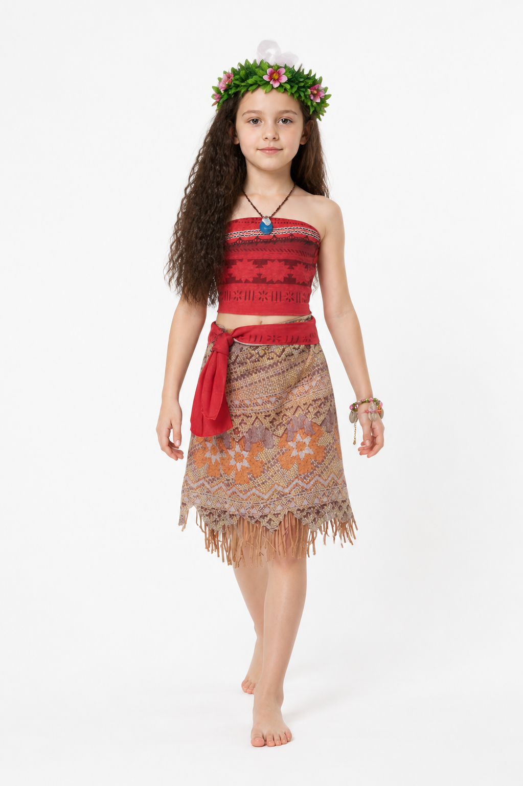 Moana Costume with Skirt and Accessories Costume Accessories detail 2