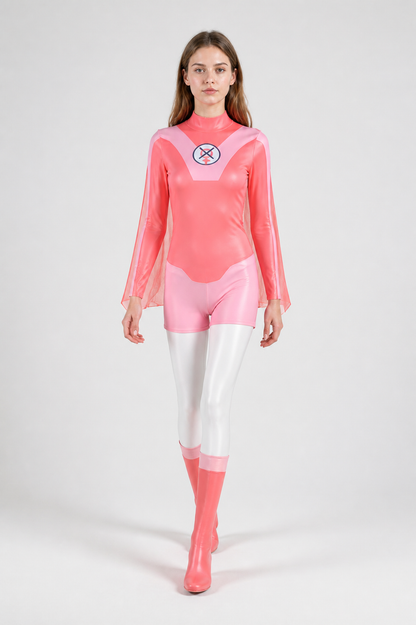 Omni-Man Cosplay Costume with Cape and High Collar Costume Capes detail 2
