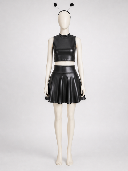 Bee Costume for Stage Performances with Skirt and Headpiece Costume Headwear detail