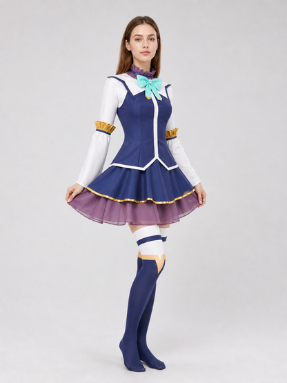 Star Wars-inspired cosplay costume with accessories